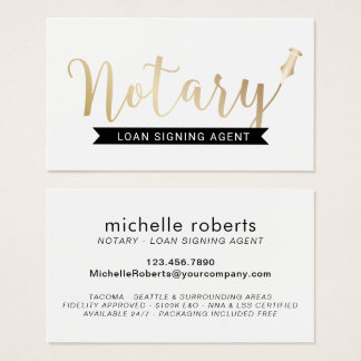 Notary Business Cards / CashSherpa com Gadgets Technology and