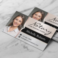 Notary Loan Signing Agent Elegant Silver Photo