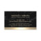 Notary Loan Signing Agent Gold Border Black Marble
