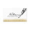 Notary Loan Signing Agent Modern Gold Glitter