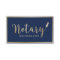 Notary Loan Signing Agent Modern Navy & Gold