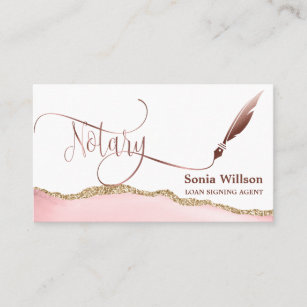 Notary Business Cards Card Printing Zazzle Notary Business Cards Card