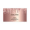 Notary Loan Signing Agent Modern Rose Gold Glitter