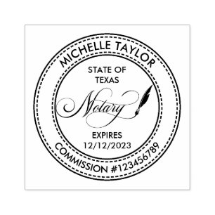 Notary Loan Signing Agent Professional Modern Rubb Rubber Stamp