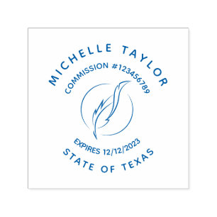 Notary Loan Signing Agent Professional Modern Rubb Self-inking Stamp