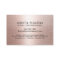 Notary Loan Signing Agent Typography Rose Gold