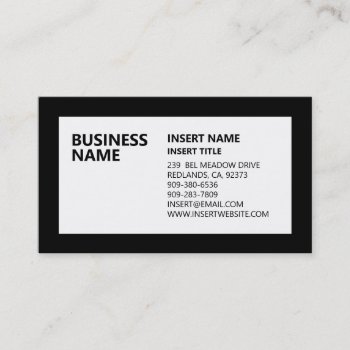 Notary Modern Elegant Black And White Business Card by RicardoArtes at Zazzle