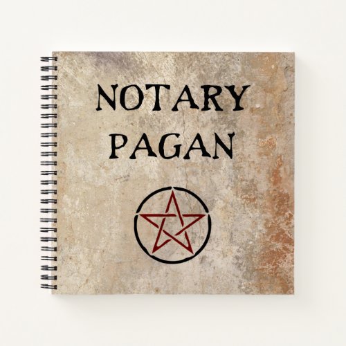 Notary Pagan Notebook