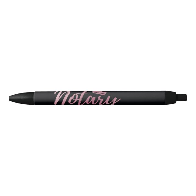 Notary Pink Pen (Front)