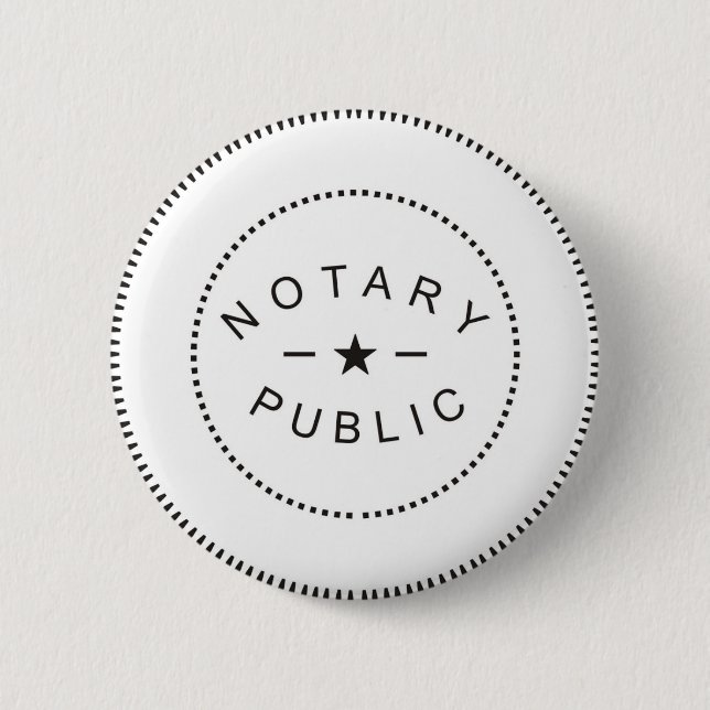 NOTARY PUBLIC ACCESSORIES BUTTON (Front)