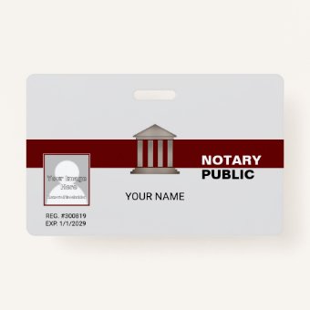 Notary Public Badge | Zazzle
