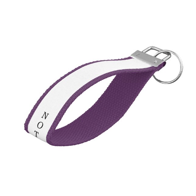 Notary Public Badge Lanyard (badge on bottom) Wrist Keychain (Angled Up)