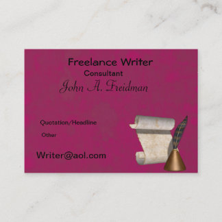 Notary Public Business Card