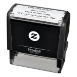 Notary Public Four Line Customizable Self-inking Stamp