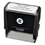 Notary Public Four Line Customizable Self-inking Stamp