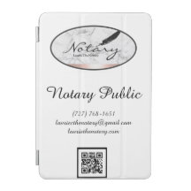 Notary Public Ipad cover