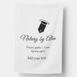Notary public Loan signing agent add name address House Flag