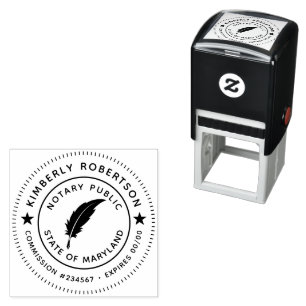 Notary Public Loan Signing Agent Self-inking Stamp