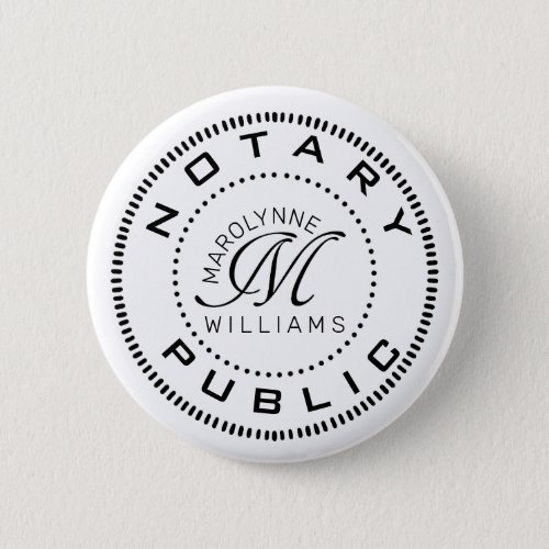 Notary Public M Button