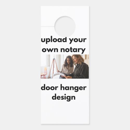 Notary Public Marketing Business  Door Hanger