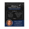Notary Public Navy Blue Black Glitter Custom Photo