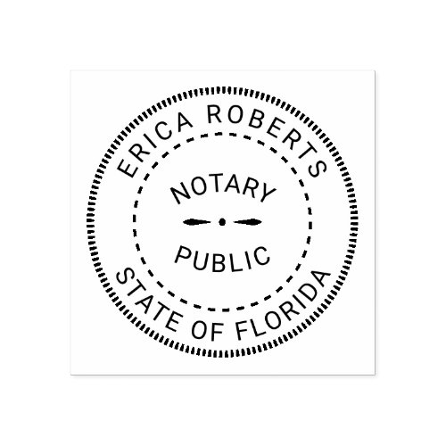 Notary Public Rubber Stamp