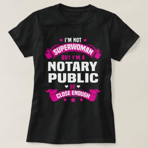 Notary Public T_Shirt