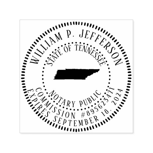 Notary Public Tennessee Self_inking Stamp