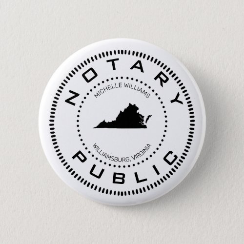 Notary Public Virginia Button