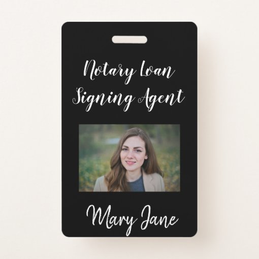 Notary Signing Agent Badge | Zazzle