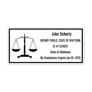Notary Stamp Easy to Read Right For You   Comm. #