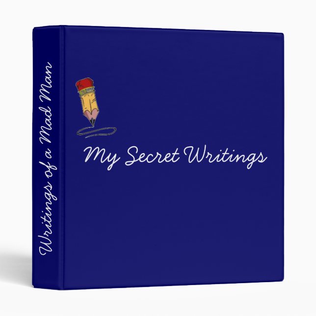 Note Book Binder (Front/Spine)