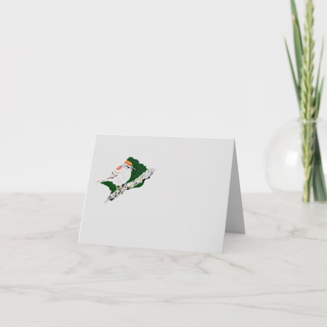 Note Card : A Sparrow (Front)