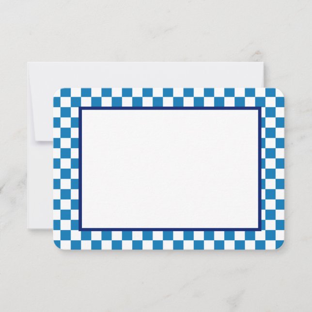 Note Card-Checkers Card (Front)