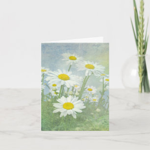 Note Card Daisy Field