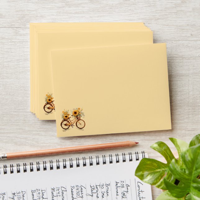 Note Card Envelope (Stacked)