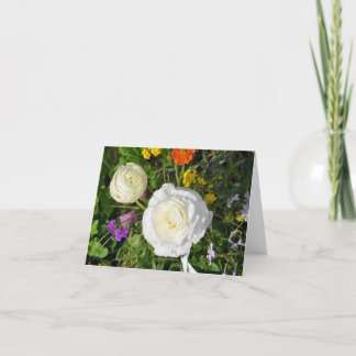 Note Card: Flowers Card