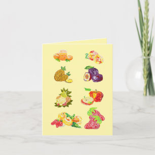 Note Card : Fruits Of Love 