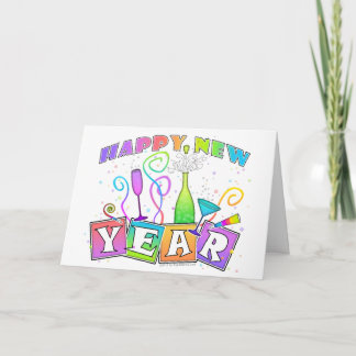 Note Card, Greeting Card - HAPPY NEW YEAR