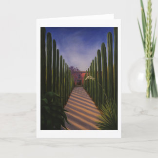 Note Card:  "Mission Garden" Card