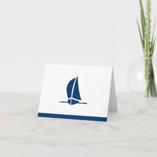 Note Card Sailboat