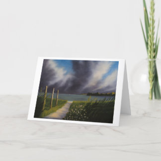 Note Card:  "Sailing to the Blue Peninsula" Card