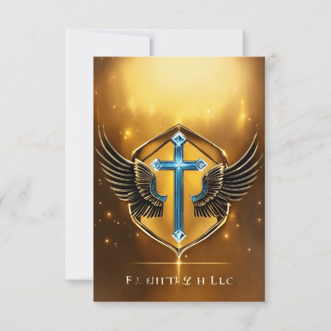 Note card,  thank you card (Front)