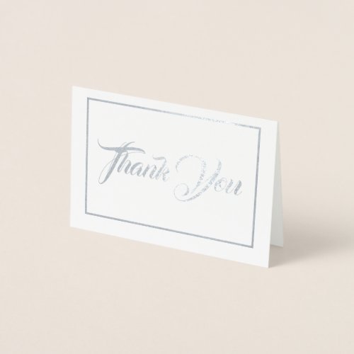 Note Card_Thank You_Mini Size Foil Card