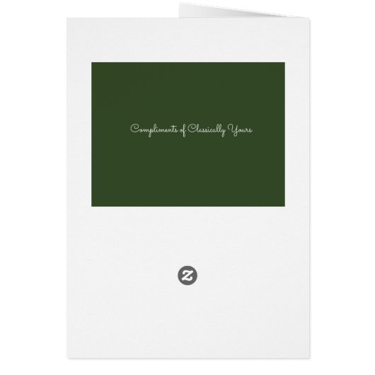 Note Card: Yule Blessings (Back)