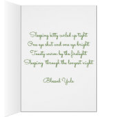 Note Card: Yule Blessings Cards (Inside (Right))