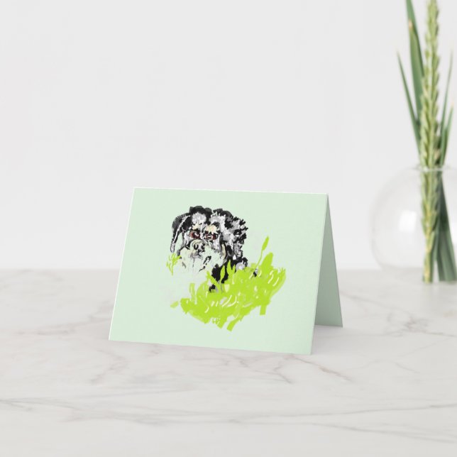 Note Cards : Being Cute (Front)