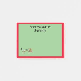 Note - Dragon and Red Border