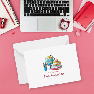 Note From Teacher Card