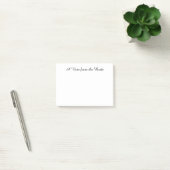 "Note from the Bride" Post-its Post-it Notes (Office)